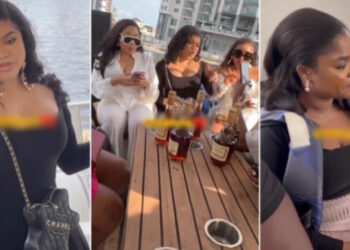 Moyo Lawal, Eniola Ajao, and Others Attend Bobrisky’s Release Party in Lagos (Videos)