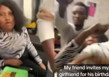 Drama Unfolds: Man Catches Girlfriend at Friend’s Uninvited Birthday Party