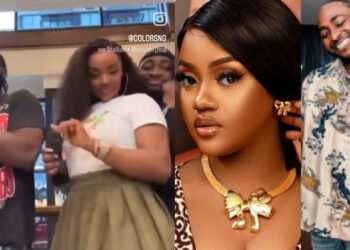 Davido and Chioma having fun in Canada as they invented a new dance skills