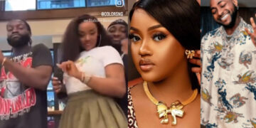 Davido and Chioma having fun in Canada as they invented a new dance skills