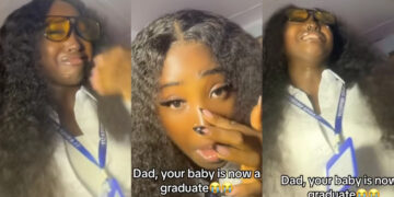 “Daughter’s Heartfelt Tribute to Late Dad on Graduation Day Brings Tears to Many”