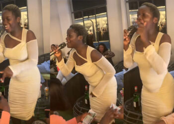 Lady Gets Plenty of Money After She Recite Nigeria State And Capital in an Event 
