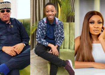 May Edochie Consoles Francis Duru Over Trag!c L*ss of His Son