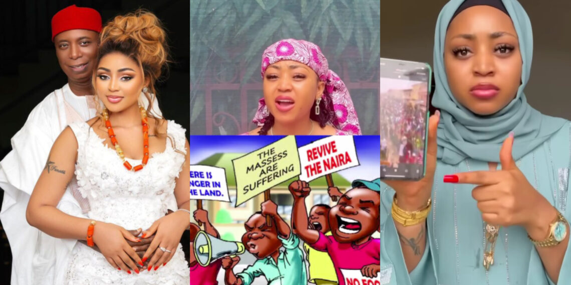 Ned Nwoko Commends Wife Regina Daniels for Speaking Out on Nationwide Protest