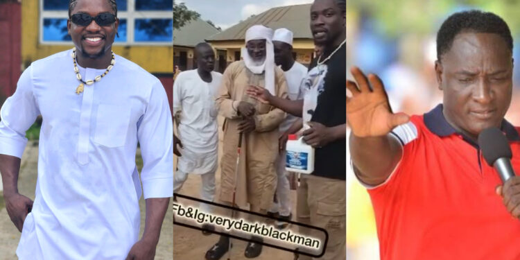 “VeryDarkMan’s Hilarious Takedown: Exposing Pastor Jeremiah’s Miracle Waters at a Blind Home In Need Of Miracles”