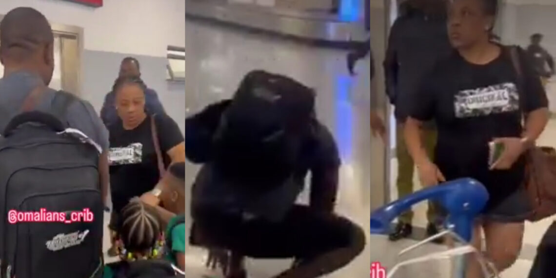 Shocking Drama: Husband’s Passport torn by enraged wife