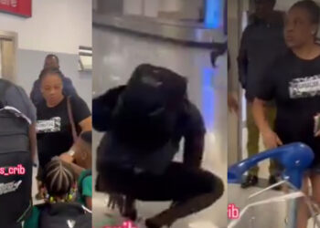 Shocking Drama: Husband’s Passport torn by enraged wife