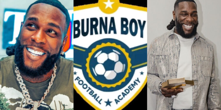  Burna Boy Launches Football Academy in Lagos to Empower and Train the Next Generation of African Football Stars