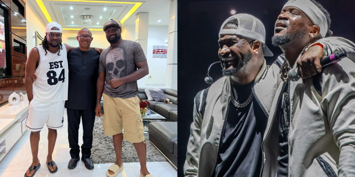 Peter Obi the peace maker — Peter Obi visited the Okoye’s family Rudeboy of PSquare and is brother jude. Photos raised eyebrows