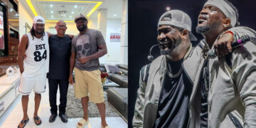 Peter Obi the peace maker — Peter Obi visited the Okoye’s family Rudeboy of PSquare and is brother jude. Photos raised eyebrows 
