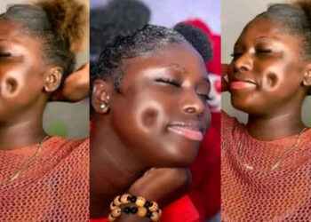 “Dimples are cute” Nigerian lady goes viral as she post a video of her cute face on social media 
