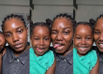 Woman Shares Photos of Her and Daughter’s Striking Resemblance, Joking About Husband’s Genes