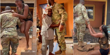 A heartwarming moment Nigerian man returned home from USA after 17 years..