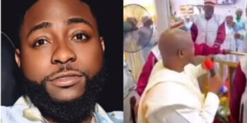 Davido’s father donated #1,000,000,000 (One Billion Naira) to the church he attended today. Video goes viral 
