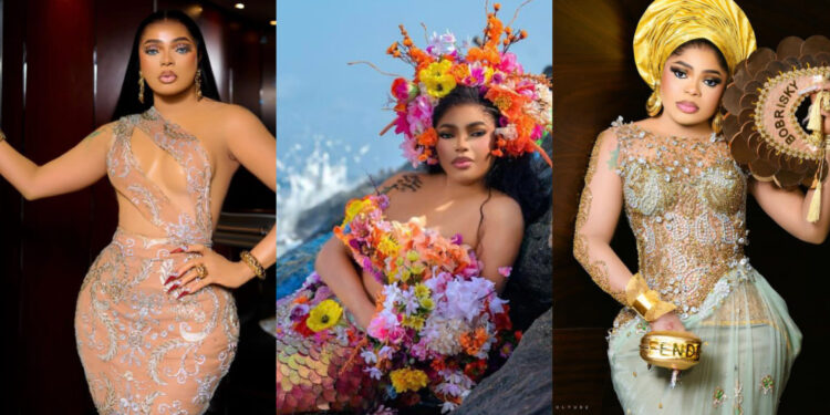 Bobrisky Dazzles in New Mermaid Costume Photos from Lagos