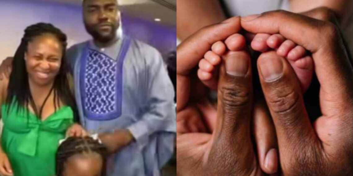 BBNaija Season 9 Housemate Tjay and His Wife Welcome Twins