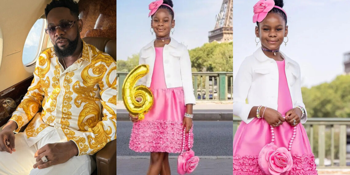 “You made me a father. I love you, Wilmer.” Patoranking melt heart as he shares adorable photos of his daughter as she celebrates her 6th birthday.