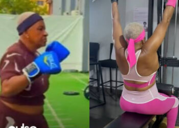 “73-Year-Old Rosalinda Umar’s Inspiring Fitness Journey: How She Defies Age with Strength and Dedication”