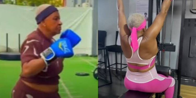 “73-Year-Old Rosalinda Umar’s Inspiring Fitness Journey: How She Defies Age with Strength and Dedication”