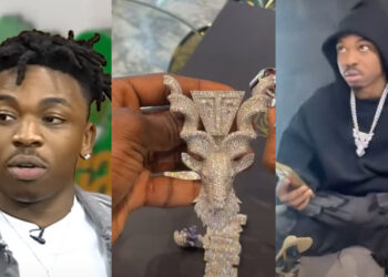 “Mayorkun’s Jaw-Dropping Goat Pendant Chain: Fashion Statement or Something More?”
