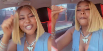 Empowering Moments: Lady Enthusiastically Shares the Joy of Financial Independence and Gifting Her Man