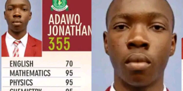 “He is so intelligent I can’t afford to send him to university”- Man cries out as he shares son’s outstanding WAEC result