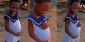“Shocking Video of 10-Year-Old Girl with Mysterious Stomach Bump Sparks Intense Speculation Online”