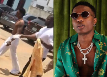 Viral Video Of Wizkid Spotted With no Shirts on Has Raised Eyebrows 