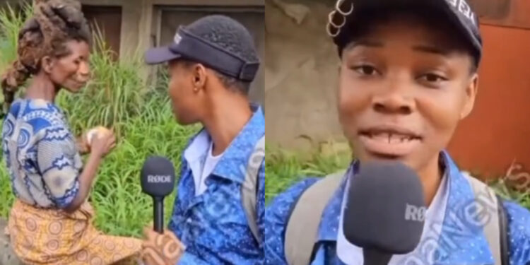 People mock me and calls me daughter of a mad woman — emotional moment lady captured in a trending narrating how she Carter an visit her sick mother in the street