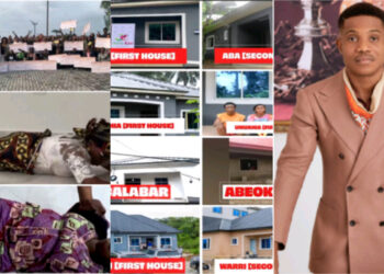 In honor of his 42years birthday, pastor Jerry Eze has moved many hear online with his generous donations of 18 houses to widows across the country 