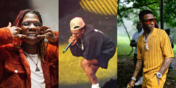 “Unbelievable! Wizkid’s Electrifying Entrance at Seyi Vibez Concert Shakes London to Its Core”