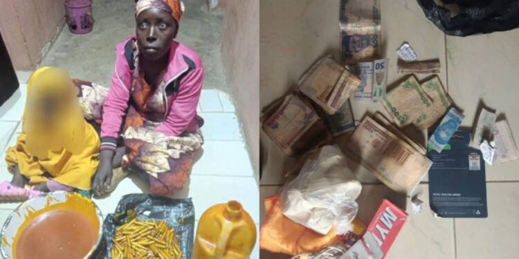 “Shocking Discovery: Police Nab Woman Smuggling 124 Rounds of Ammunition in Palm Oil Amid Northern Nigeria’s Banditry”