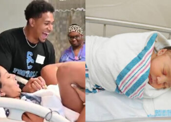 “From Awe to Adoration: How One Man’s Unwavering Joy Defied the Myths of Childbirth”