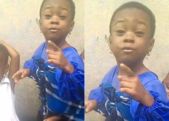 “mini mother at a very young age” First Born Daughter reports Her Junior Sister to an Eyewitness For Eating Groundnut they went to buy for their Mum. 