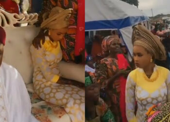 “Awkward Wedding Moment? Northern Couples’ Distant Interaction Sparks Forced Marriage Rumors”