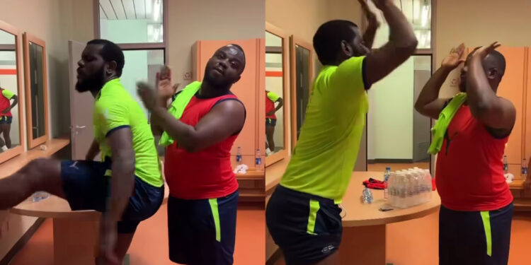 “Skitmaker Sabinus and Singer Odumodu Black Team Up for Epic Football Match”