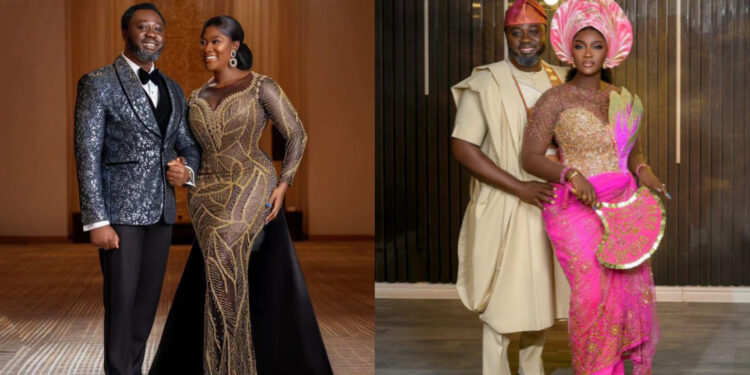 Mercy Johnson and Husband Mark 13th Wedding Anniversary