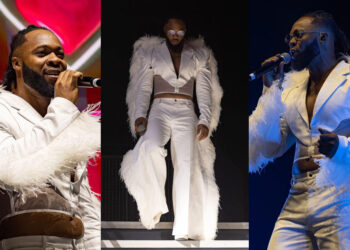 Flavour shares photos of his stylish outfit while performing in London