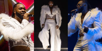 Flavour shares photos of his stylish outfit while performing in London