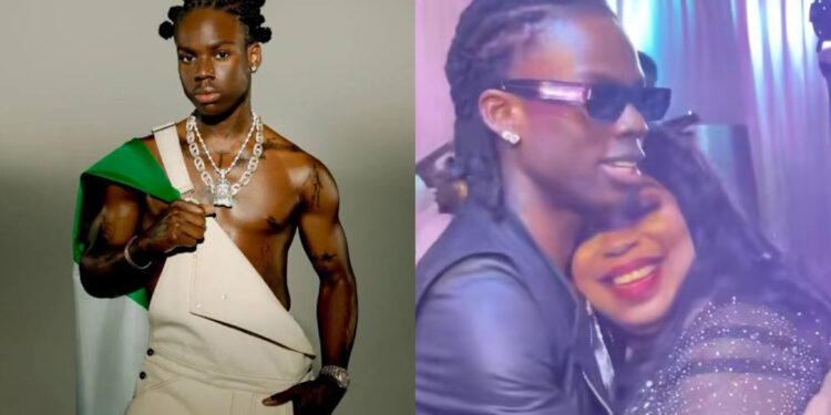 Rema’s Emotional Hug with His Mother at a Glamorous Event Captivates the Internet