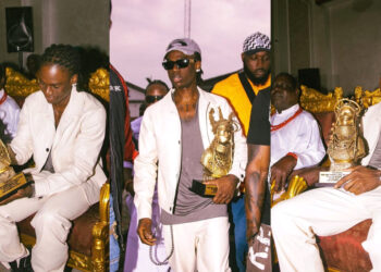 Historic Honor: Rema Receives Bronze Artefact from Oba of Benin, Celebrates His Edo Heritage