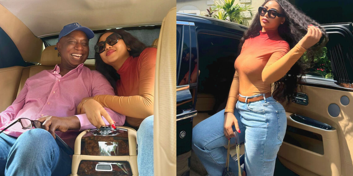 “I was blessed by God and was spoiled by my baby” regina says as she updated her gallery with her billionaire husband.