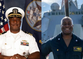 “Breaking Barriers: Captain Kelechi Ndukwe Makes History as the First Nigerian to Command a US Navy Warship!”