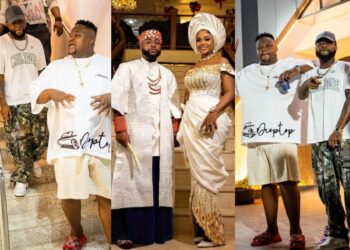 “Na same mother born you and Chioma?” – Fan reacts as Cubana Chief Priest calls Davido his in-law