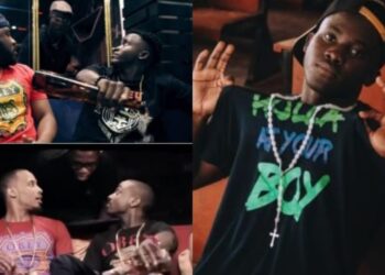 Skitmaker, Gilmore takes creativity into another level as he recreates Davido ‘Dami Duro’ video
