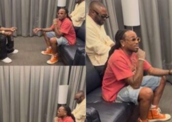 Nigerians react to video of US rapper Quavo with Zlatan Ibile and Tunde Ednut at Asake show in Atlanta