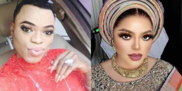 Bobrisky reveals why he did not grow beards while he was in prison after Isbae U asked him how he did it