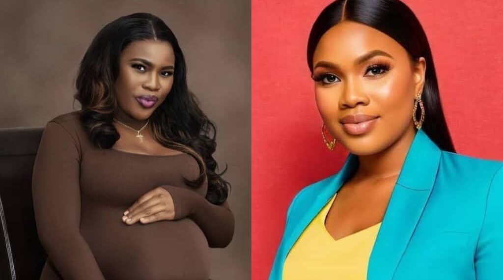 Nigerians jubilate as actress Debbie Shokoya welcomes first child one year after losing pregnancy 