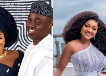 Mercy Aigbe professes love for her husband, Kazim Adeoti as he also replies with plenty love messages