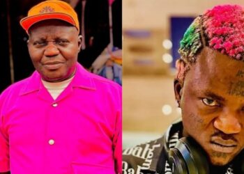Singer Portable shows his look-alike father as he admires his fashion sense, comparing it to Hushpuppi’s own